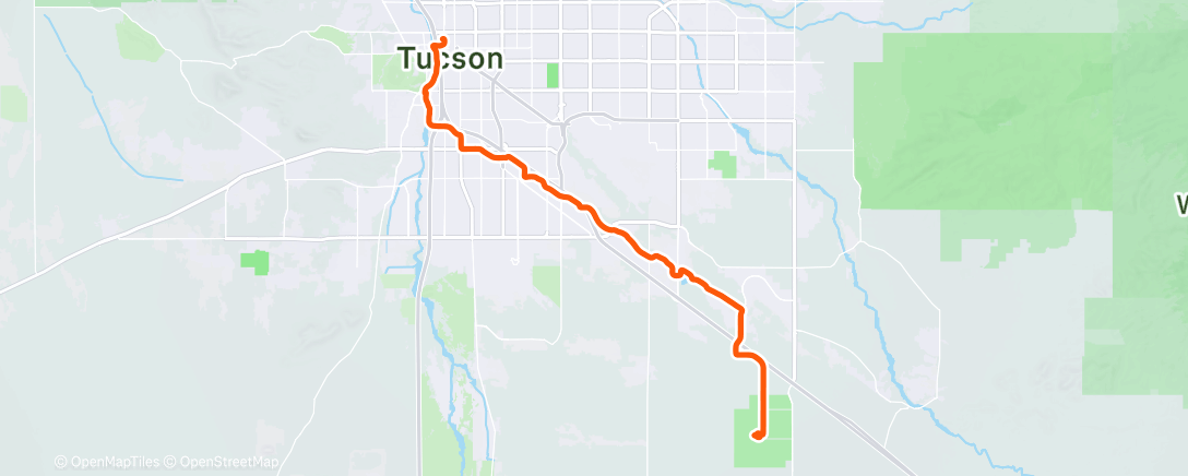 Map of the activity, Coaching crit practice and riding back to HQ.