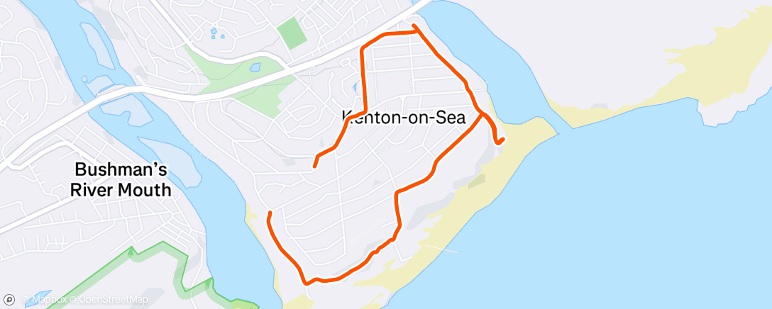 Карта физической активности (Carrera de mañana)