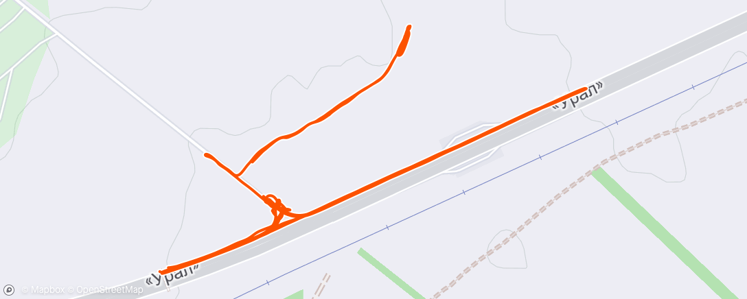 Map of the activity, 6×8' hufs