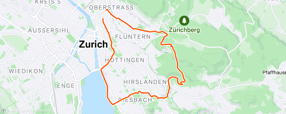 Map of the activity, Regenwald