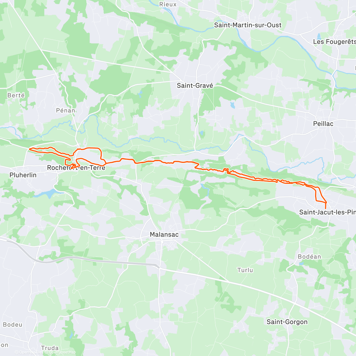 Map of the activity, Reco pour la sortie de Noël 🧑‍🎄