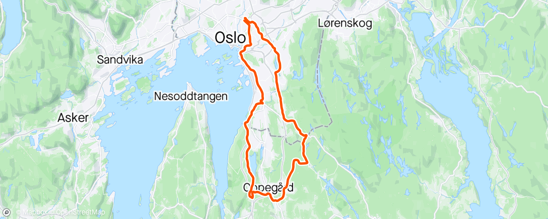 Map of the activity, Langhusen