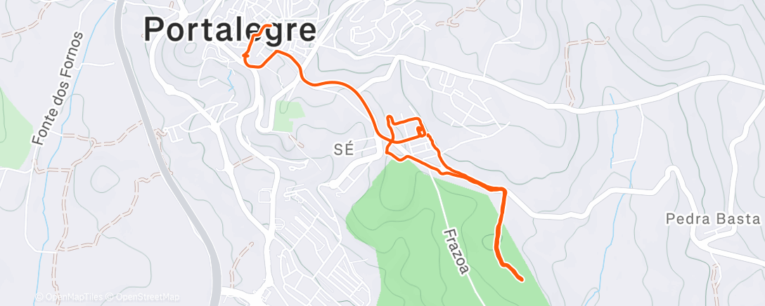 Карта физической активности (Lunch Workout)