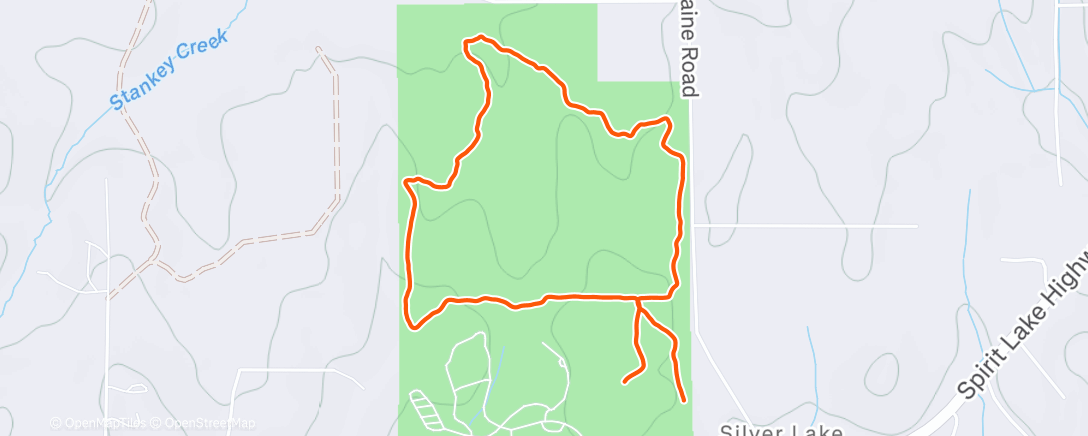 Map of the activity, NYD with Angelo