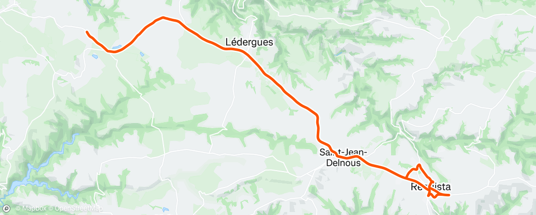 Carte de l'activité