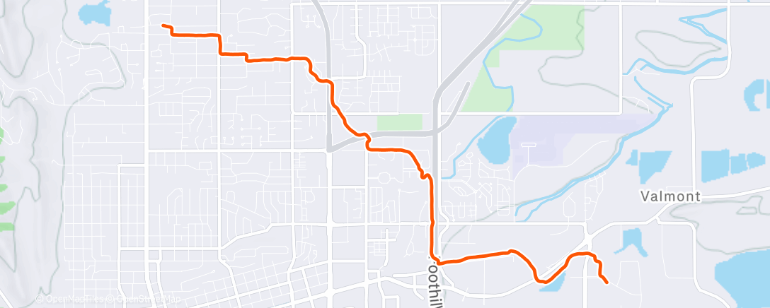 Map of the activity, Afternoon Ride #commutemarker.com