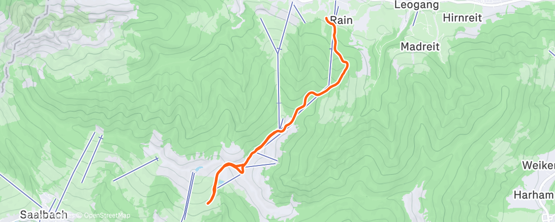 Map of the activity, Skitour #2 Gipfel Quicky zum Abschluss