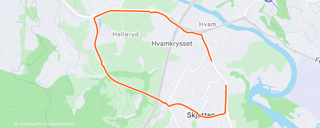 Map of the activity, Runde forbi Plantasjen