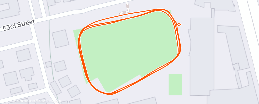 Map of the activity, Pre-soccer warmup