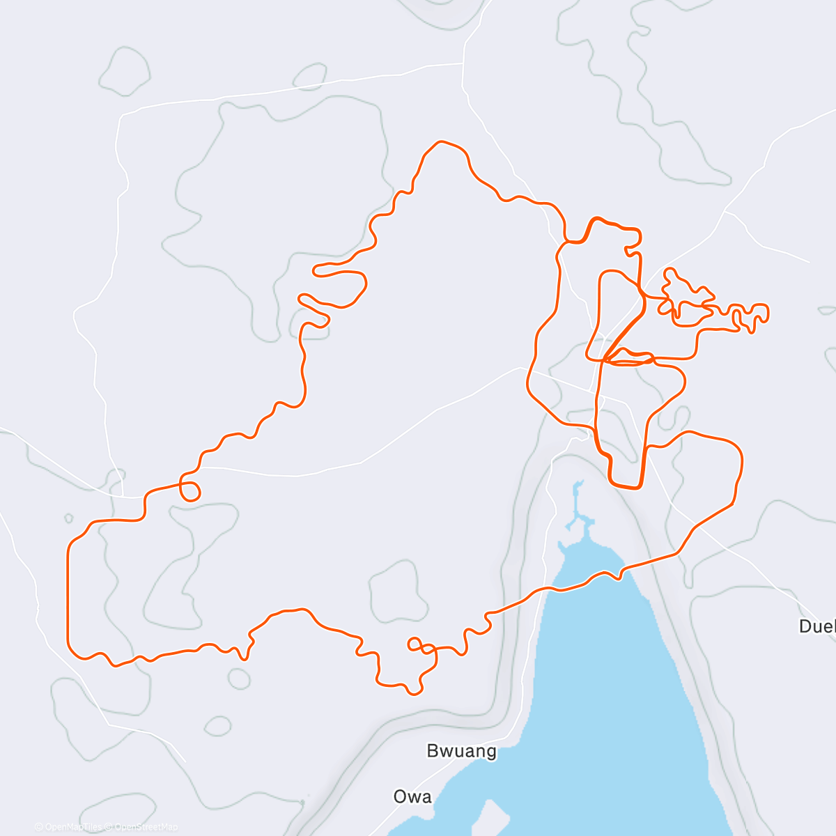Map of the activity, Zwift - TTT: Zwift Racing League: Redline Rally - Open Indigo Dev League Division 2 (B) on Neon Shore Loop in Makuri Islands