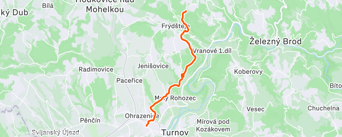 Карта физической активности (Christmas downhill)