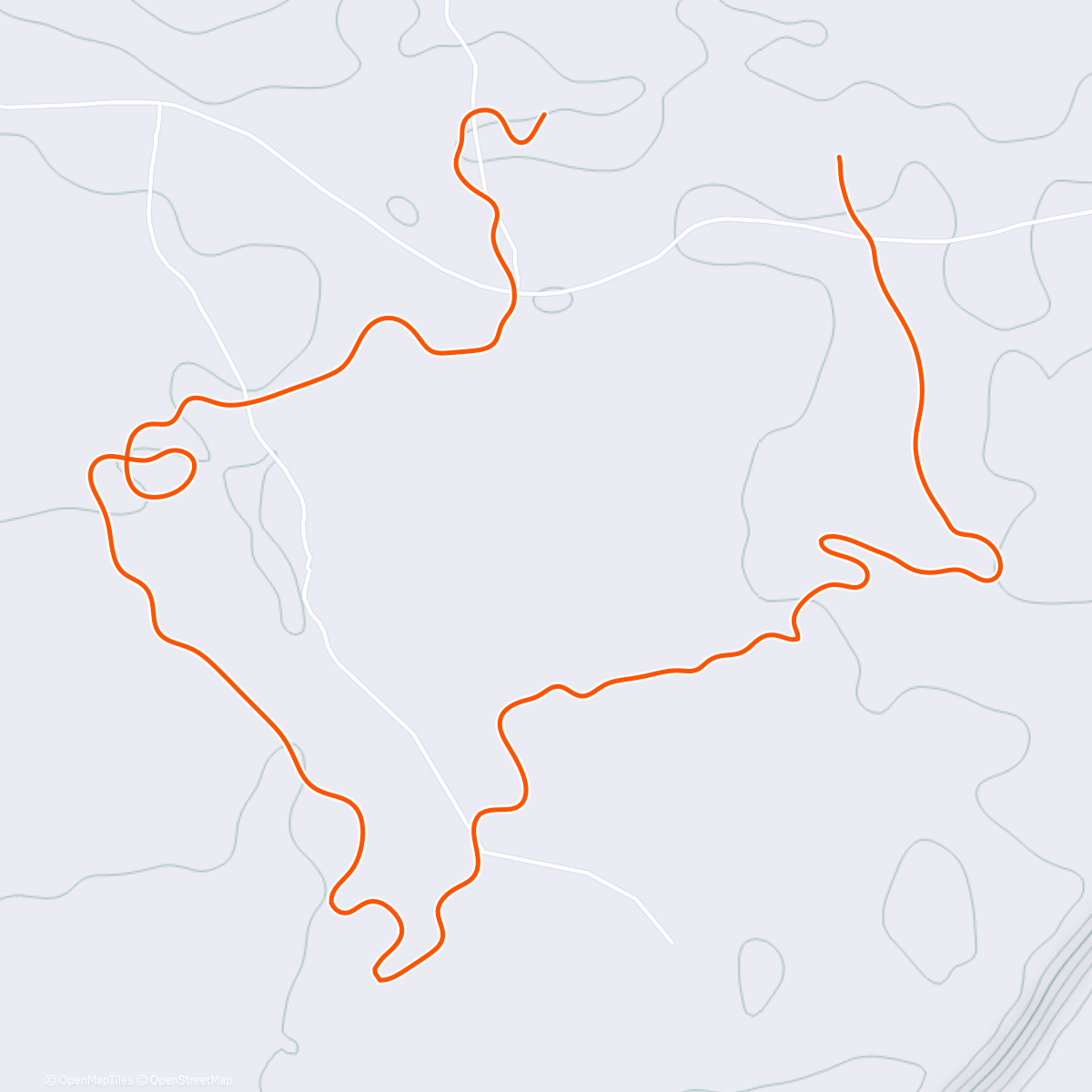 Mapa de la actividad (Zwift - Race: The Trilogy Masters League (2/3) - Team INOX (C) on Island Outskirts in Makuri Islands)