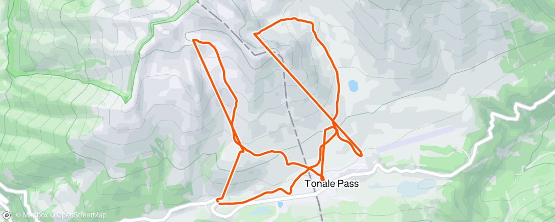 Карта физической активности (Lunch Snowboard)