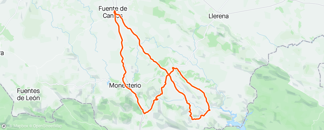 Map of the activity, Ruta de la CHANFAINA 🚵‍♀️☀️🔝