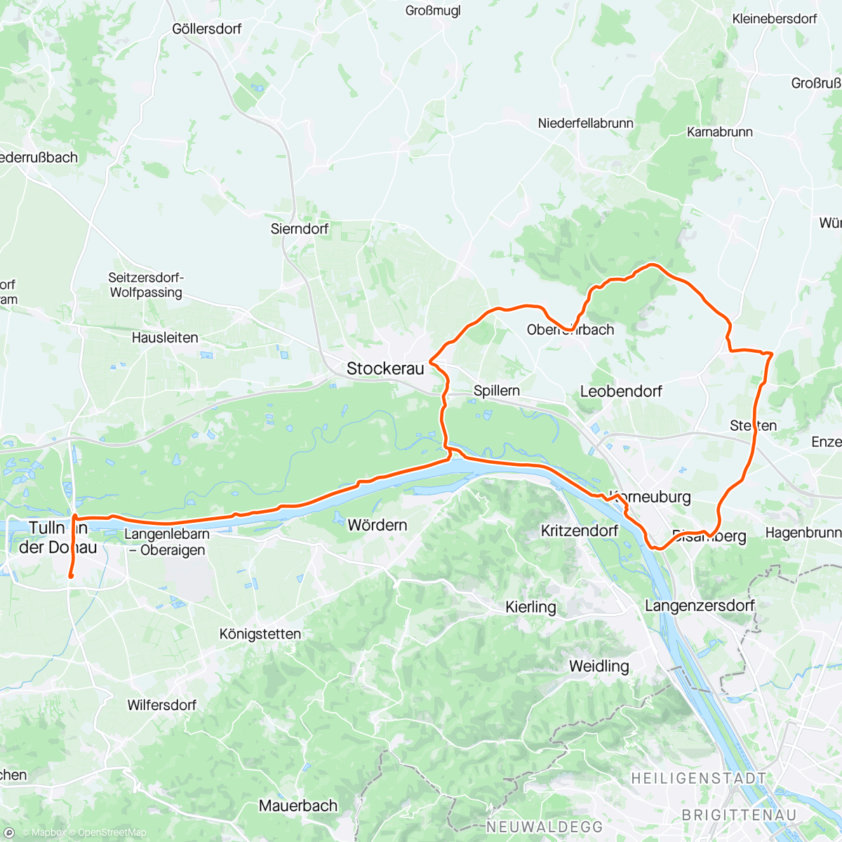 Map of the activity, Col de Bründl | SUNDOWNER 🌅