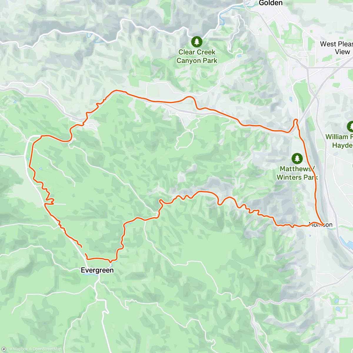 Map of the activity, TDB #8