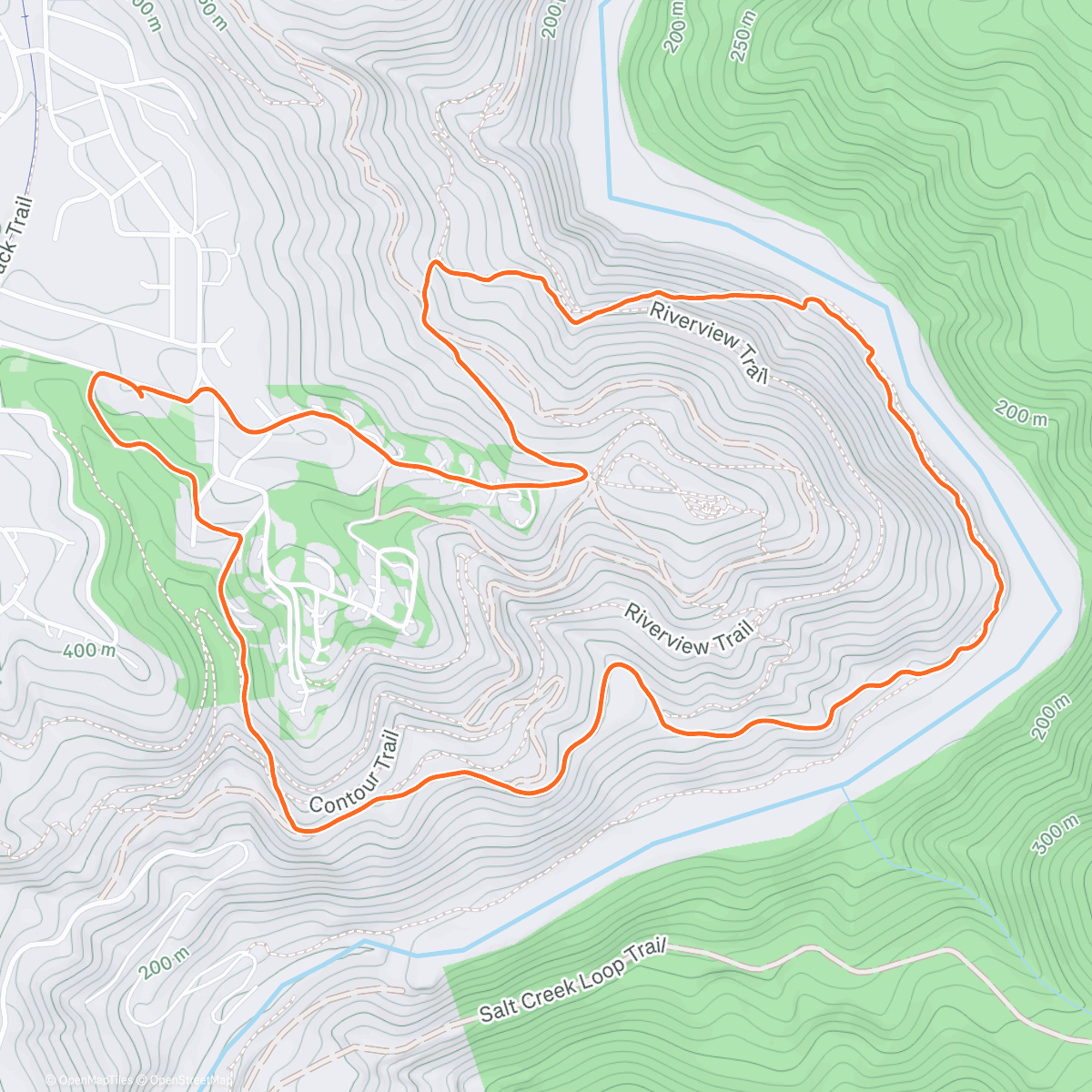 Map of the activity, Tamaroo
