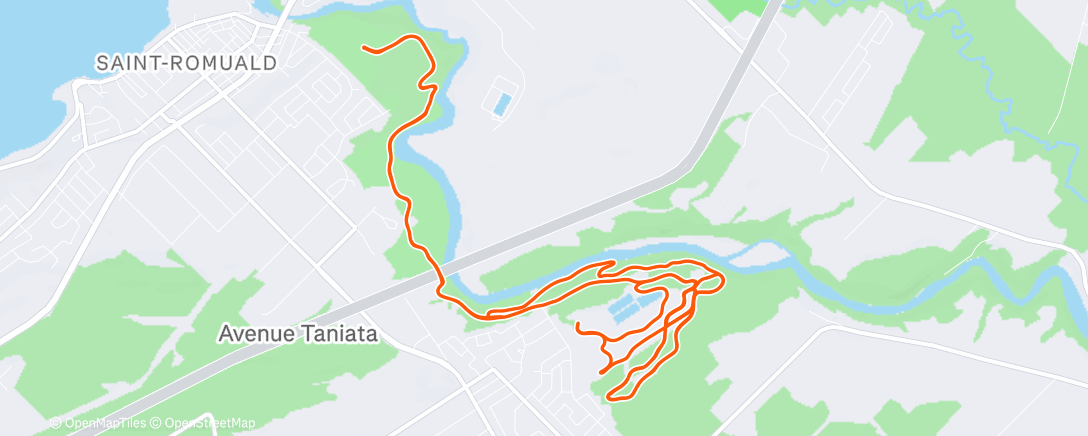 Map of the activity, SKI le midi