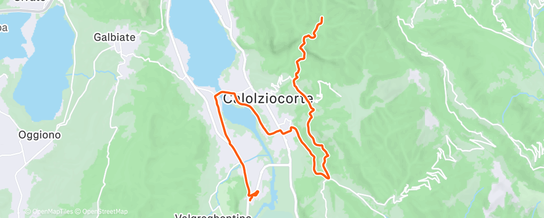 Map of the activity, Casa - Lavoro allungato...a digiuno