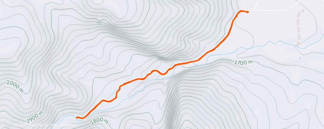 Map of the activity, Lunch Mountain Bike Ride