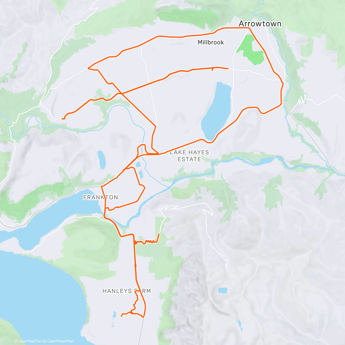 Карта физической активности (Done nearly ever road here I think)