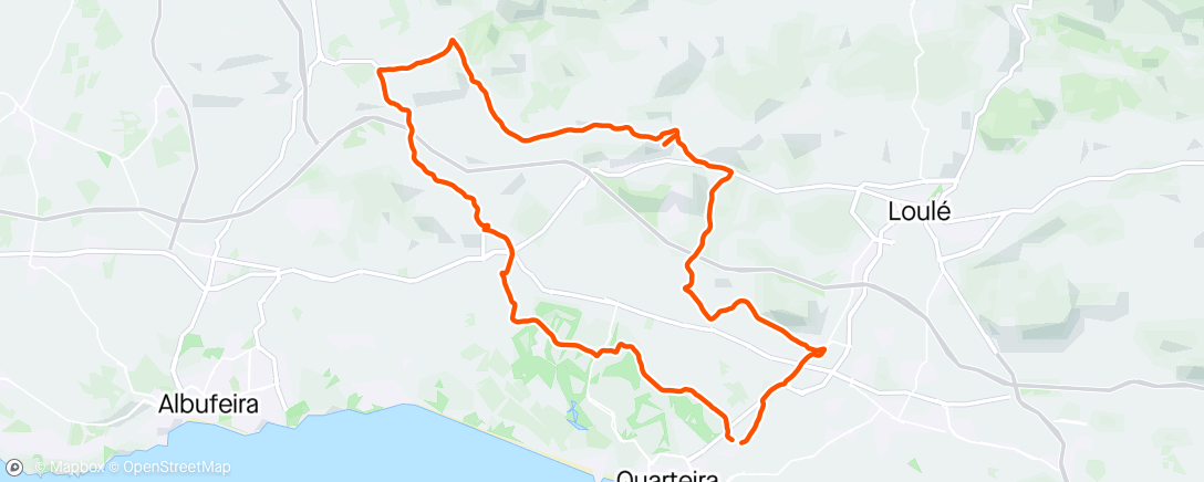 Map of the activity, Back on 🇵🇹 roads - rusty legs & headwind home