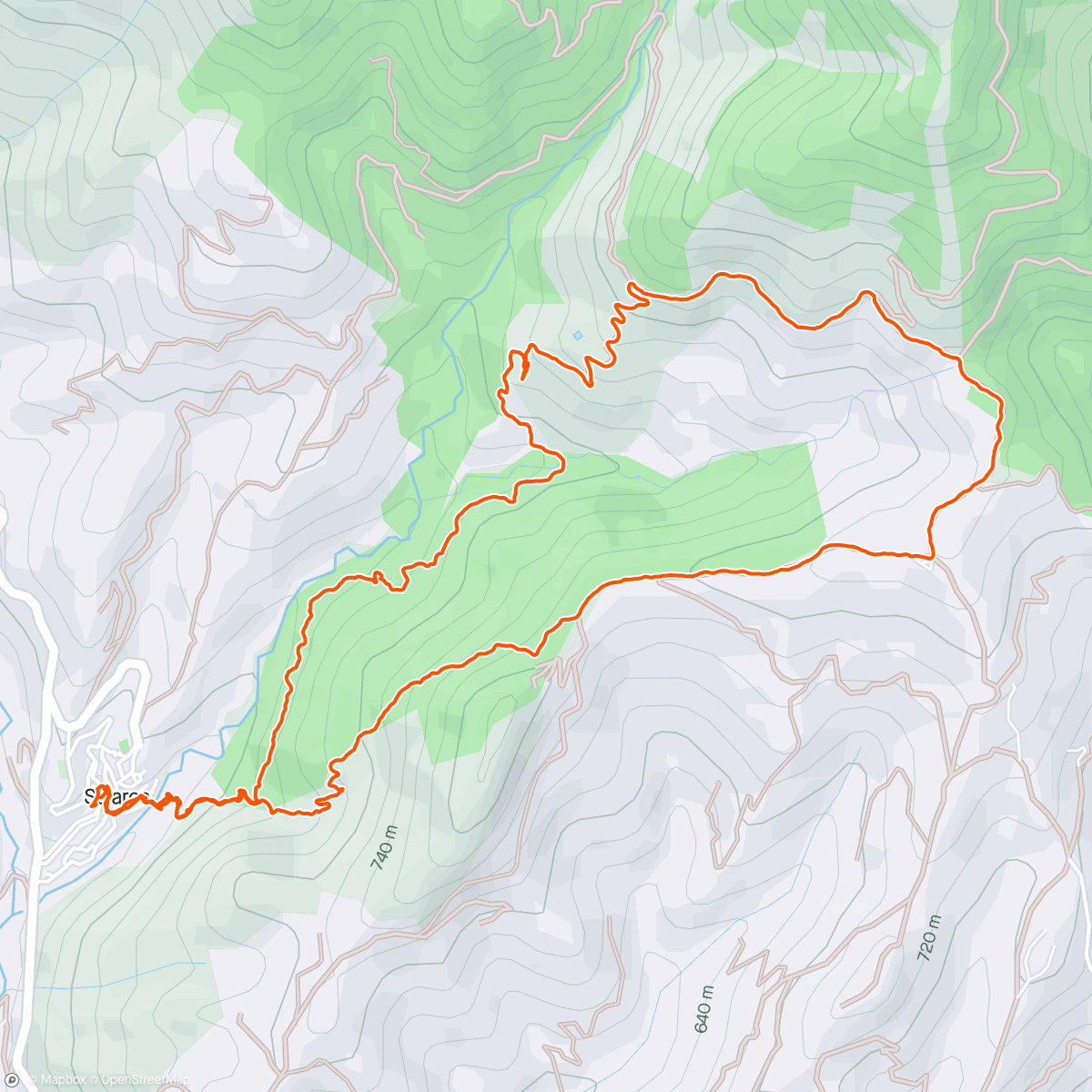 Map of the activity, LWW Salares