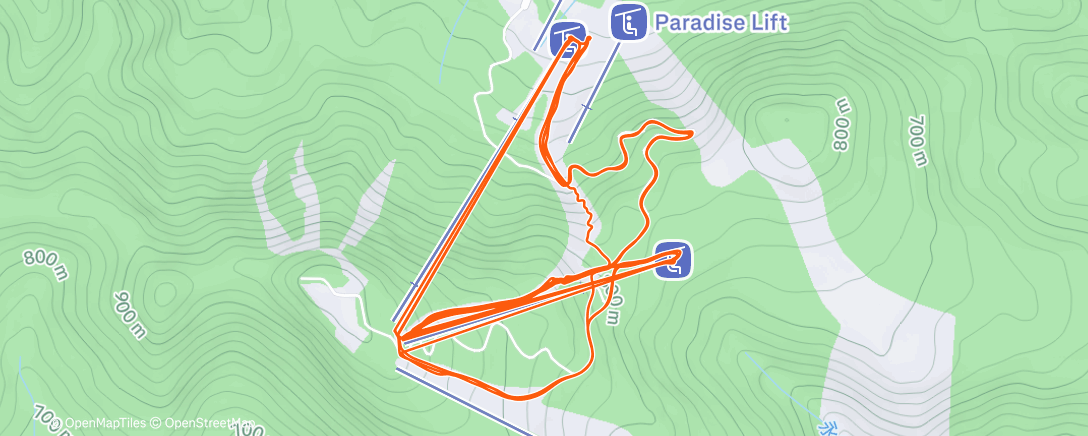 Карта физической активности (テイネ7)