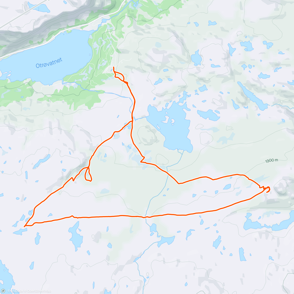 Carte de l'activité Morning Nordic Ski