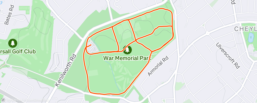 Map of the activity, Thanks for taking it slow boys