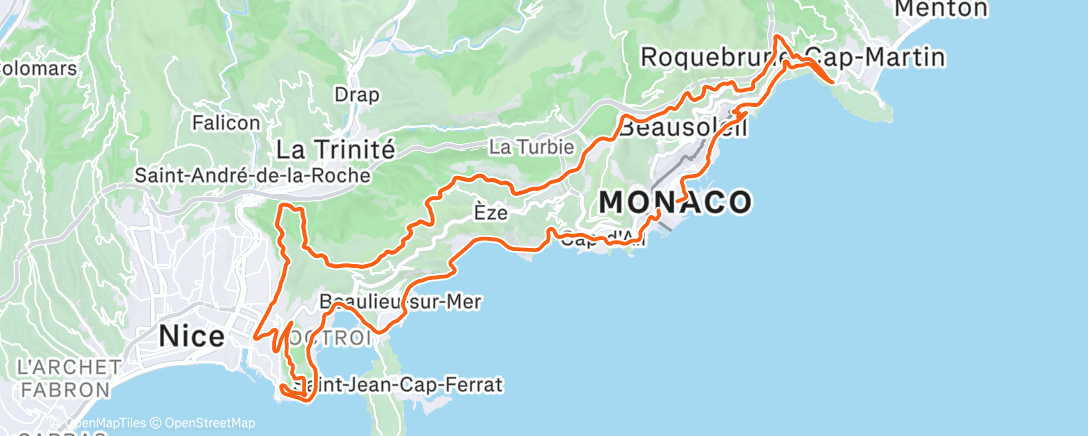 Peta aktivitas, Fietsen