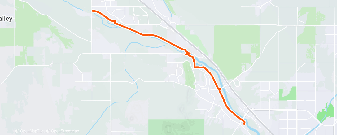 Map of the activity, Afternoon E-Bike Ride
