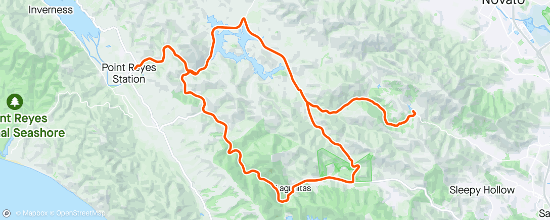 Map of the activity, Best Buddies short loop