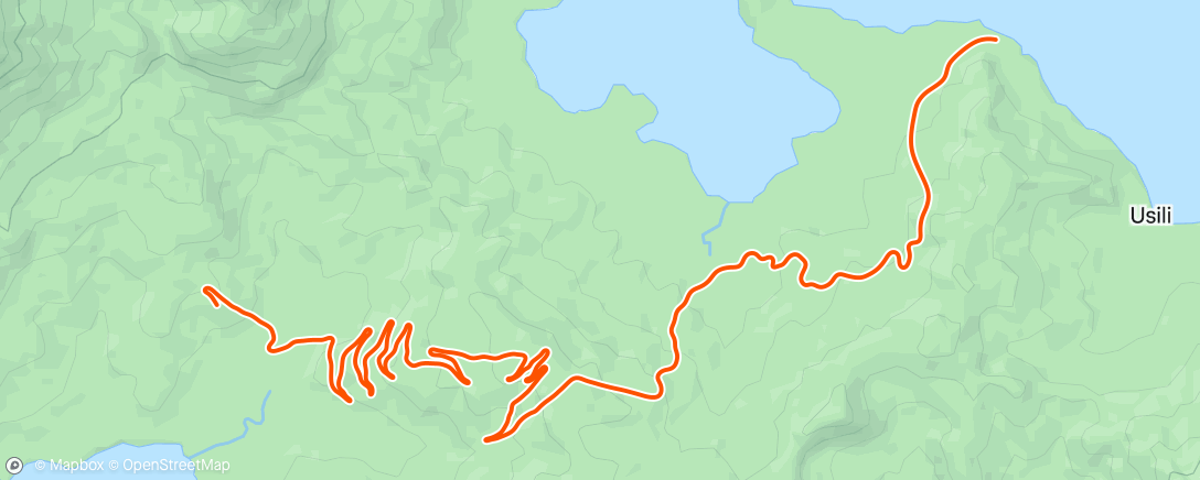 Map of the activity, Zwift - Road to Sky in Watopia