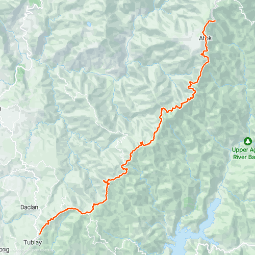 Halsema Highway to Highest point | 74.4 km Road Cycling Route on Strava