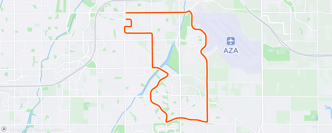 Map of the activity, Morning Ride