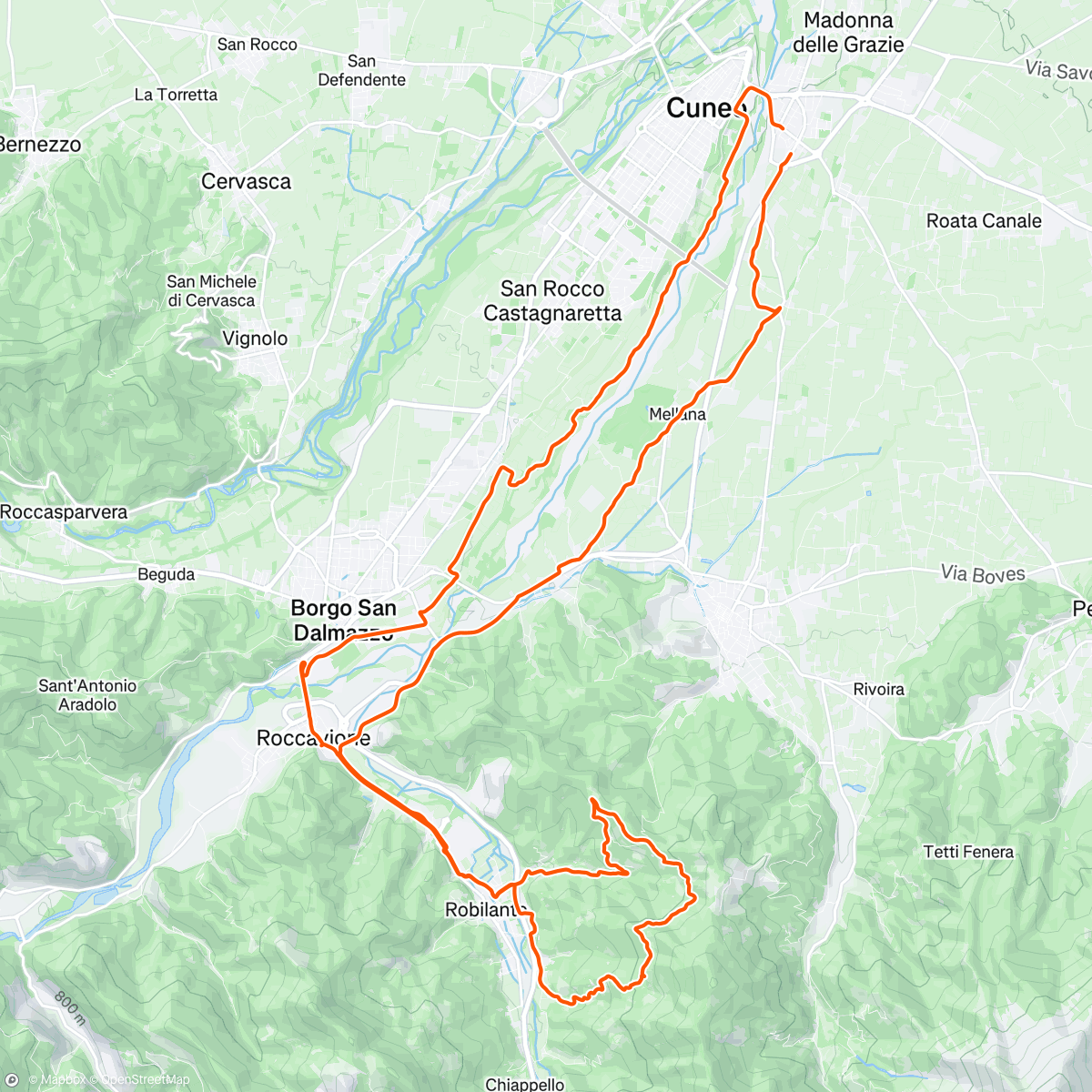 Map of the activity, A trovare un cugino nei boschi😝