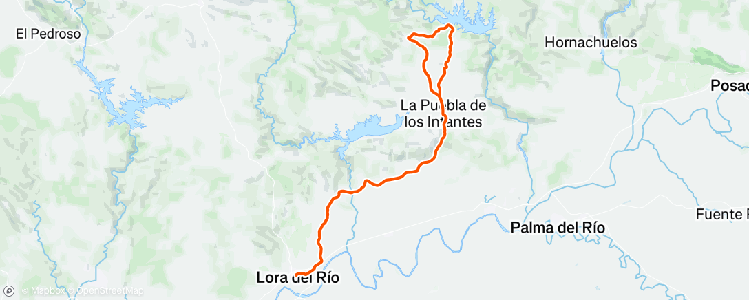 Карта физической активности (Bicicleta por la mañana)