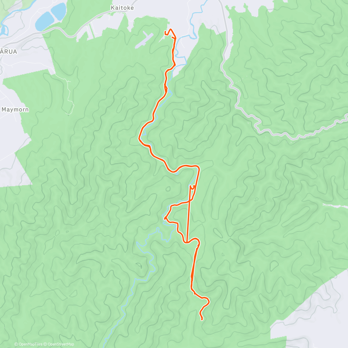 Carte de l'activité Afternoon Ride