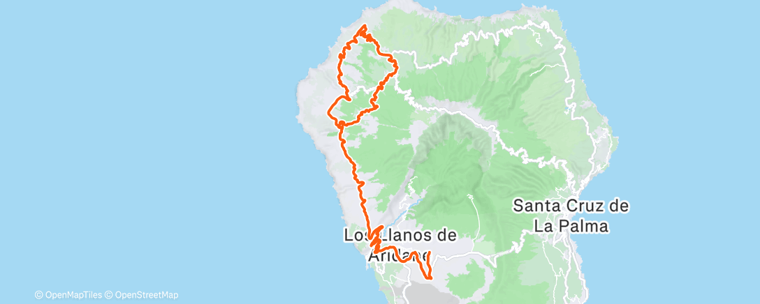 Map of the activity, Santo Domingo 🔁