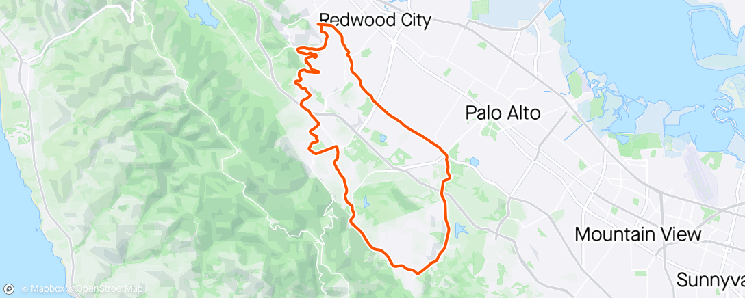 Map of the activity, Portola Loop Recovery