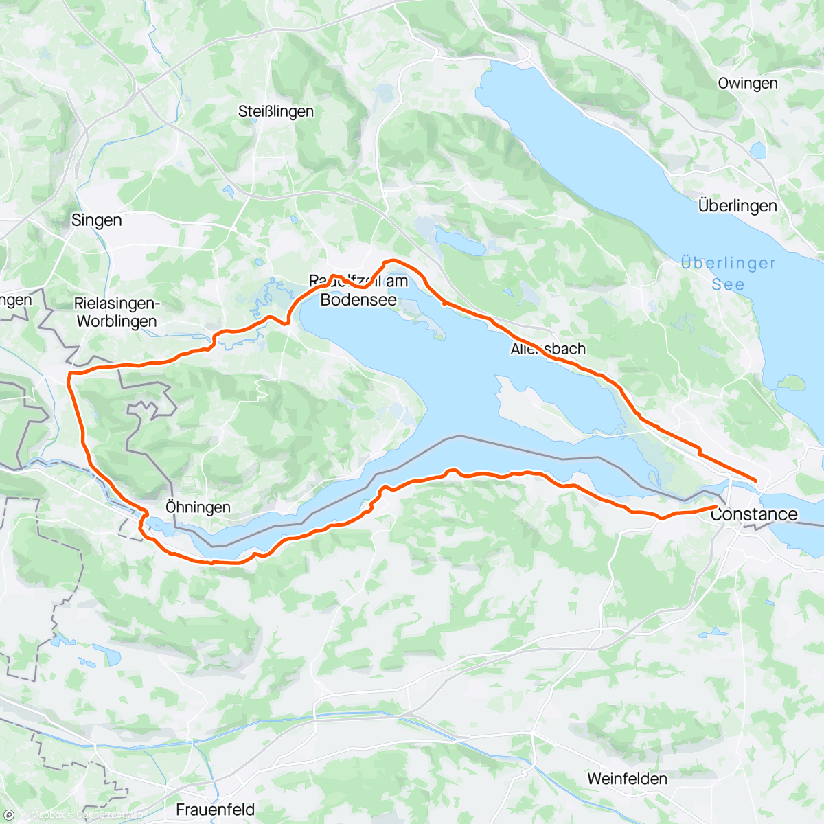 Map of the activity, Schnuckirunde