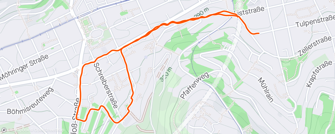 Carte de l'activité Morning Run