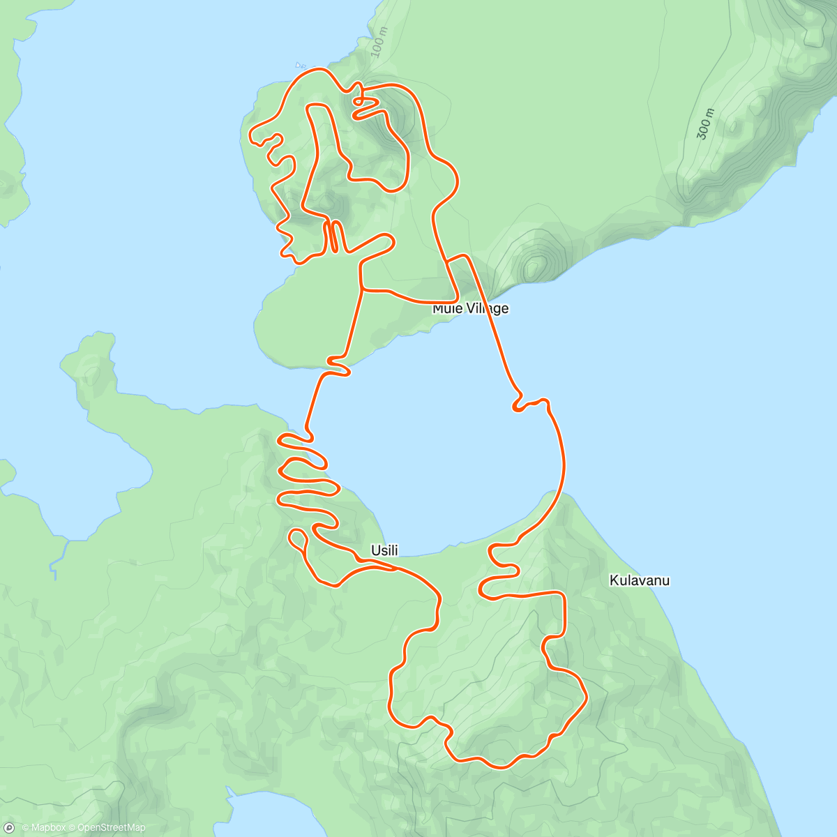 Peta aktivitas, Zwift - 4/01/2026 on The Pretzel in Watopia