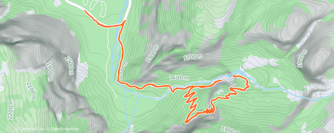Карта физической активности (Lunch Hike)