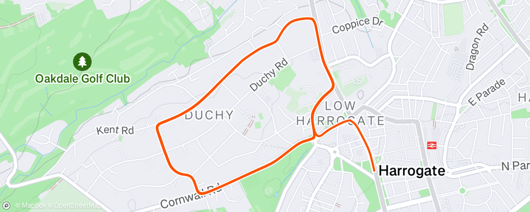 Map of the activity, Zwift - Group Ride: CRYO-GEN Power Tuesday Group Ride (C) on Queen's Highway in Yorkshire