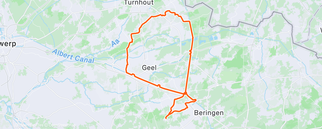 Map of the activity, Ochtendrit