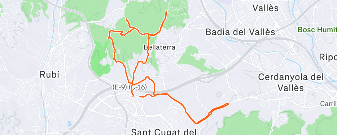 Карта физической активности (MitoTrail "Porcí" | DV+600)