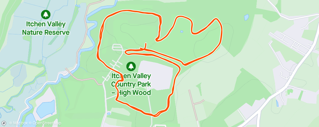 Map of the activity, RR10 Race 2 IVCP