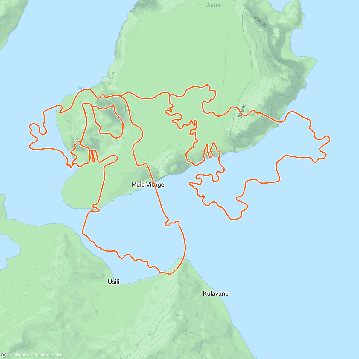 Map of the activity, Zwift - Bricolage on Tair Dringfa Fechan in Watopia